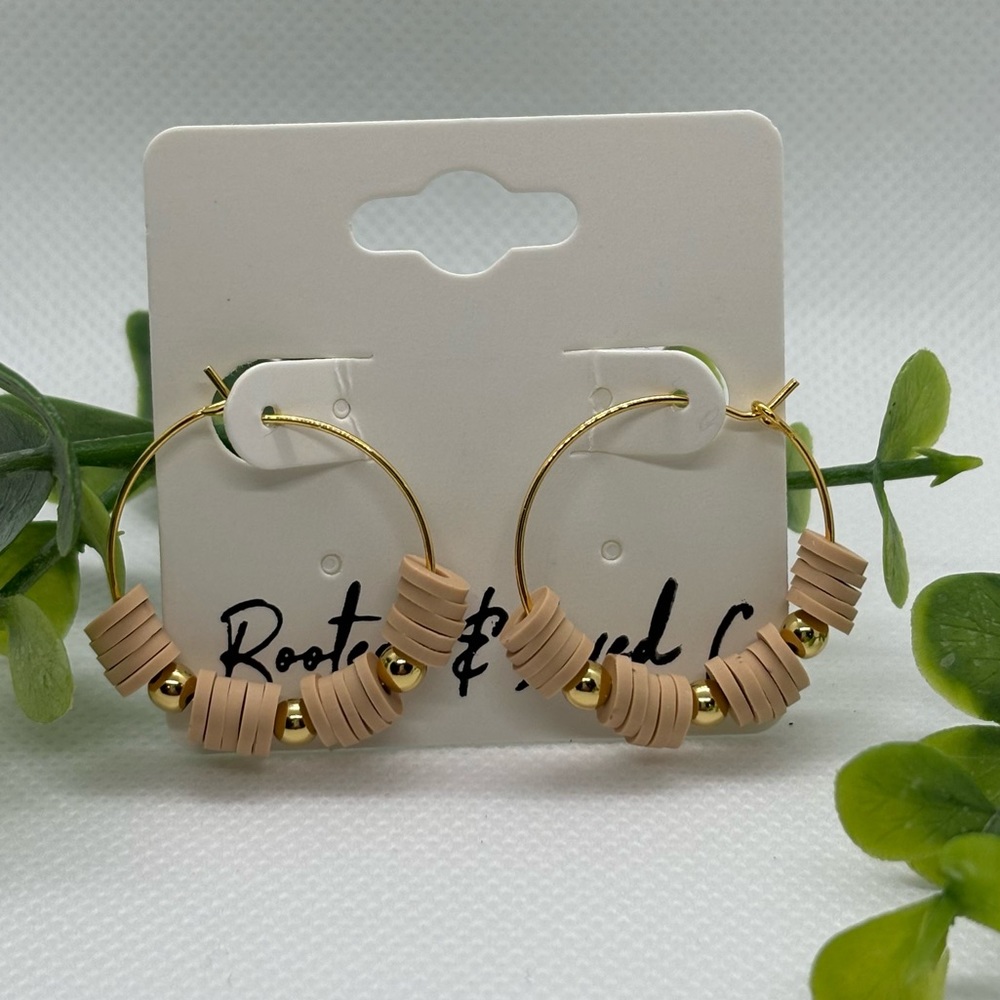 Handmade Heishi earrings